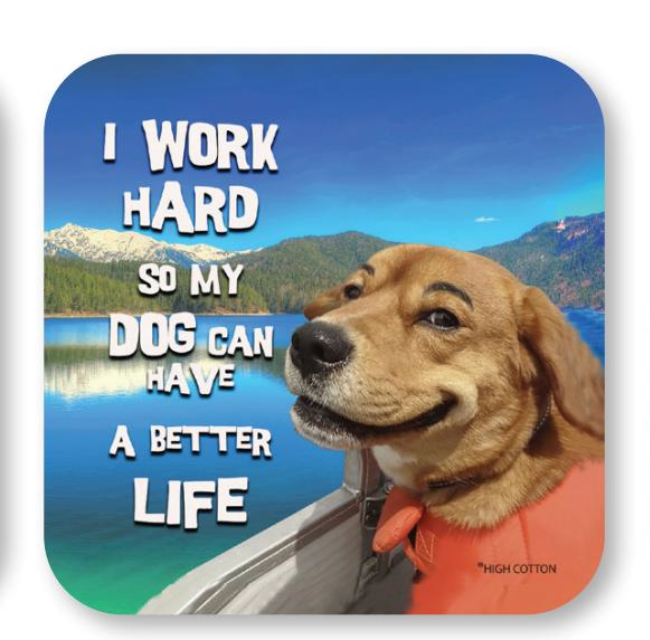 Dog Better Life Coaster
