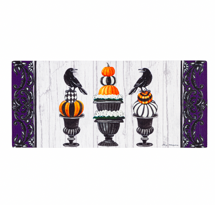 Halloween Topiary Sassafras Switch Mat