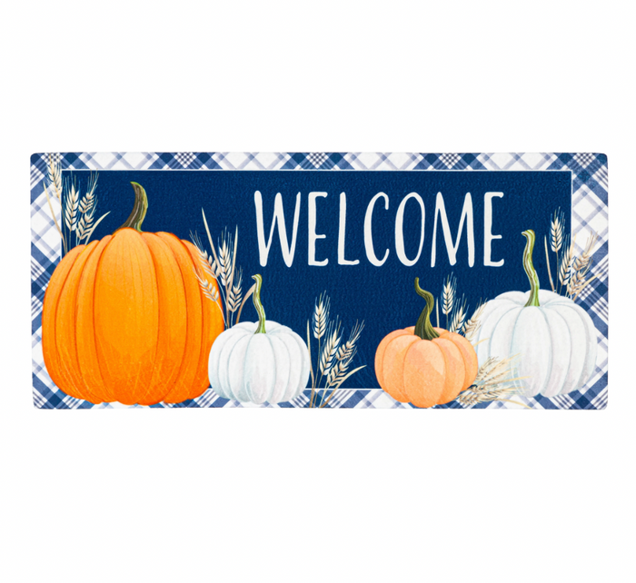 Plaid Pumpkins Sassafras Switch Mat