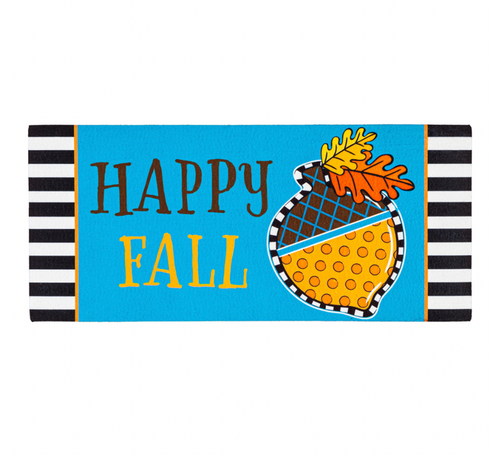 Happy Fall Acorn Sassafras Switch Mat
