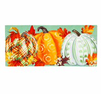 Painted Fall Pumpkins Sassafras Switch Mat