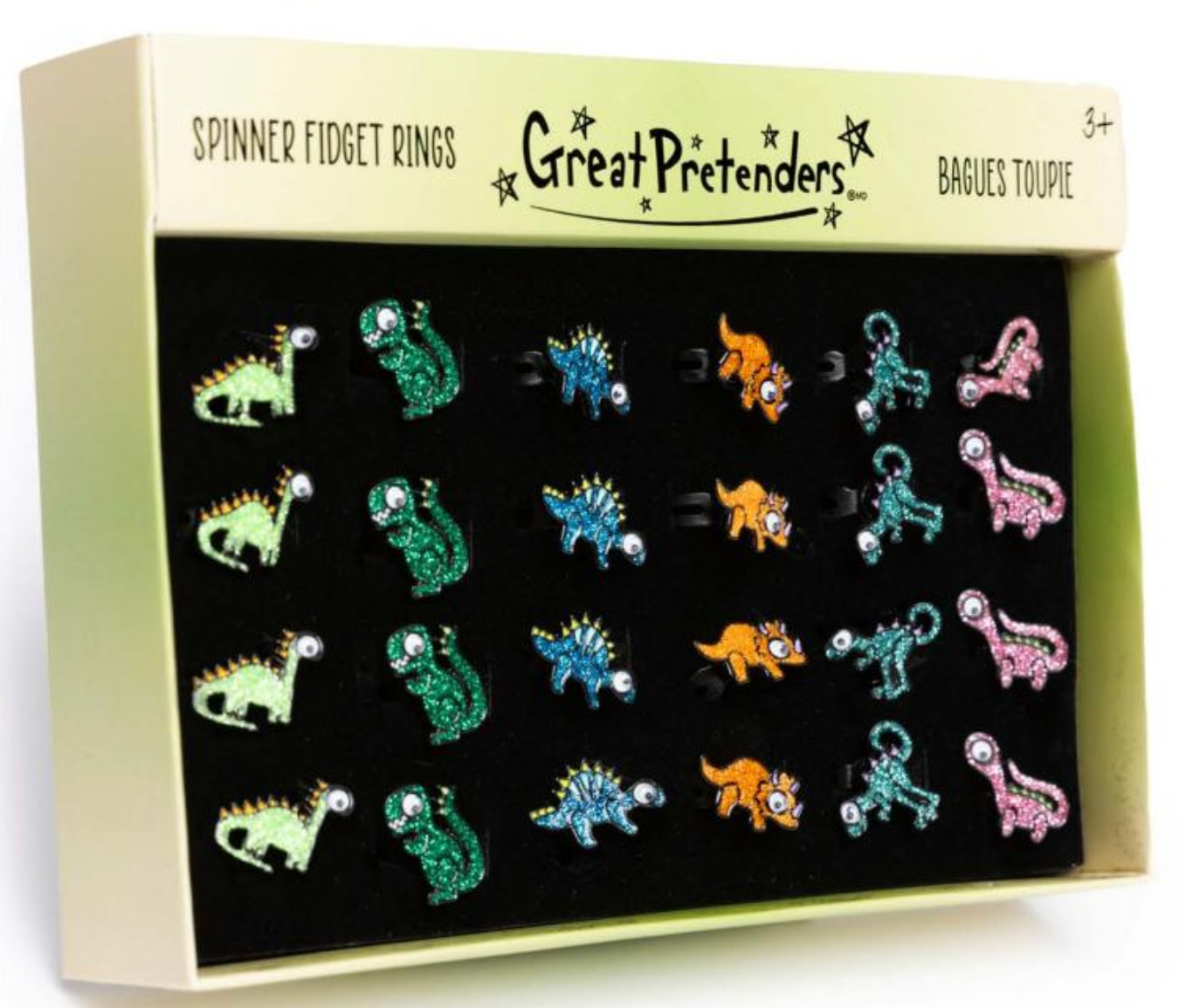 Dinosaur Fidget Rings - A. Dodson's