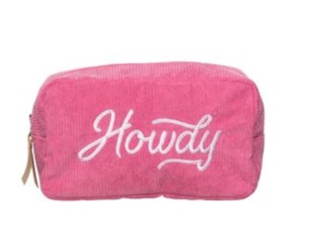 Corduroy Cosmetic Bag - 4 Styles - A. Dodson's