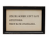 Wood Framed Wall Decor with Saying - A. Dodson's