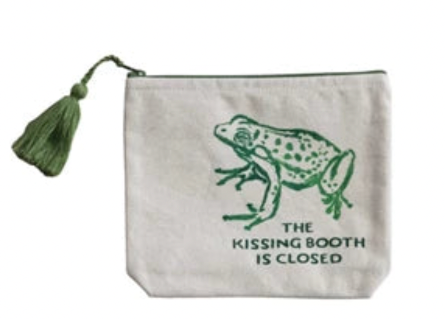 Cotton Printed Zip Pouch - A. Dodson's