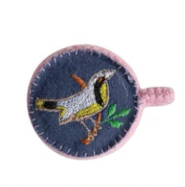 Plastic & Embroidered Wool Felt Tape Measure - A. Dodson's