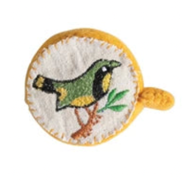 Plastic & Embroidered Wool Felt Tape Measure - A. Dodson's
