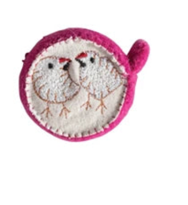 Plastic & Embroidered Wool Felt Tape Measure - A. Dodson's