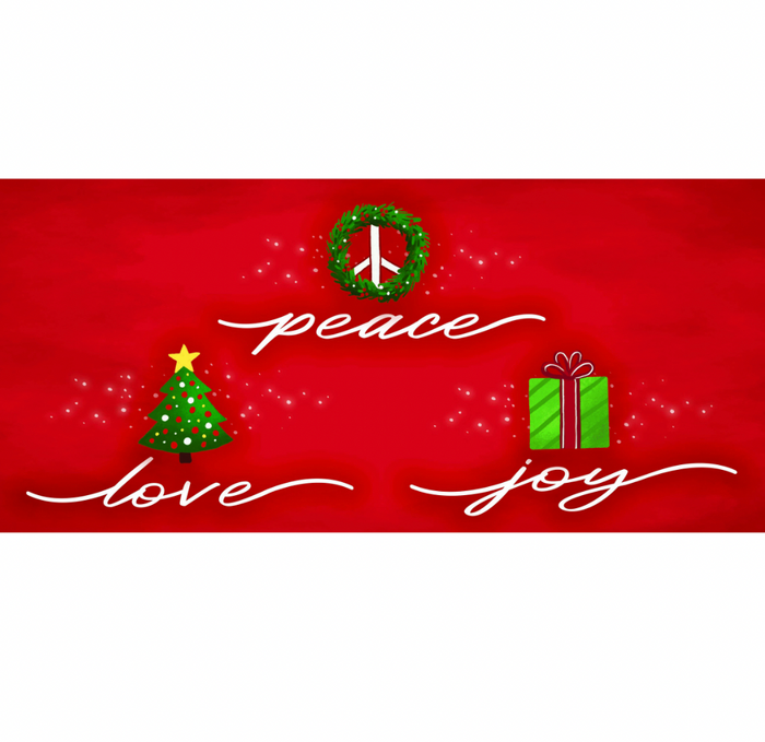 Love, Joy, Peace Sassafras Switch Mat