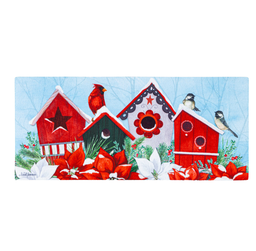 Snow Bird Houses Sassafras Switch Mat - A. Dodson's