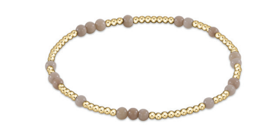 hope unwritten gemstone bracelet - riverstone by enewton
