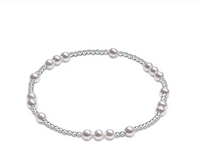 enewton extends hope unwritten sterling 4mm bead bracelet - pearl by enewton
