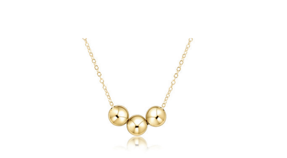 16" necklace gold - joy 6mm by enewton