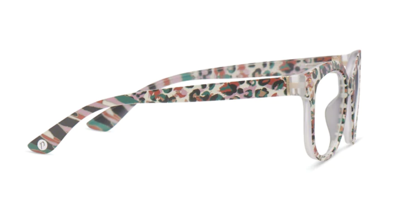 PEEPERS OASIS BLUE LIGHT READERS - CREAM LEOPARD - A. Dodson's