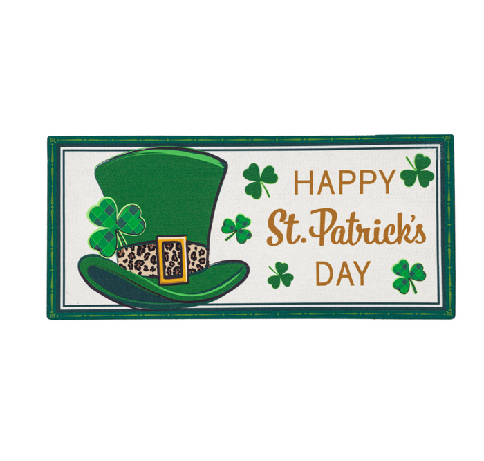 St. Patrick's Day Top Hat Sassafras Switch Mat