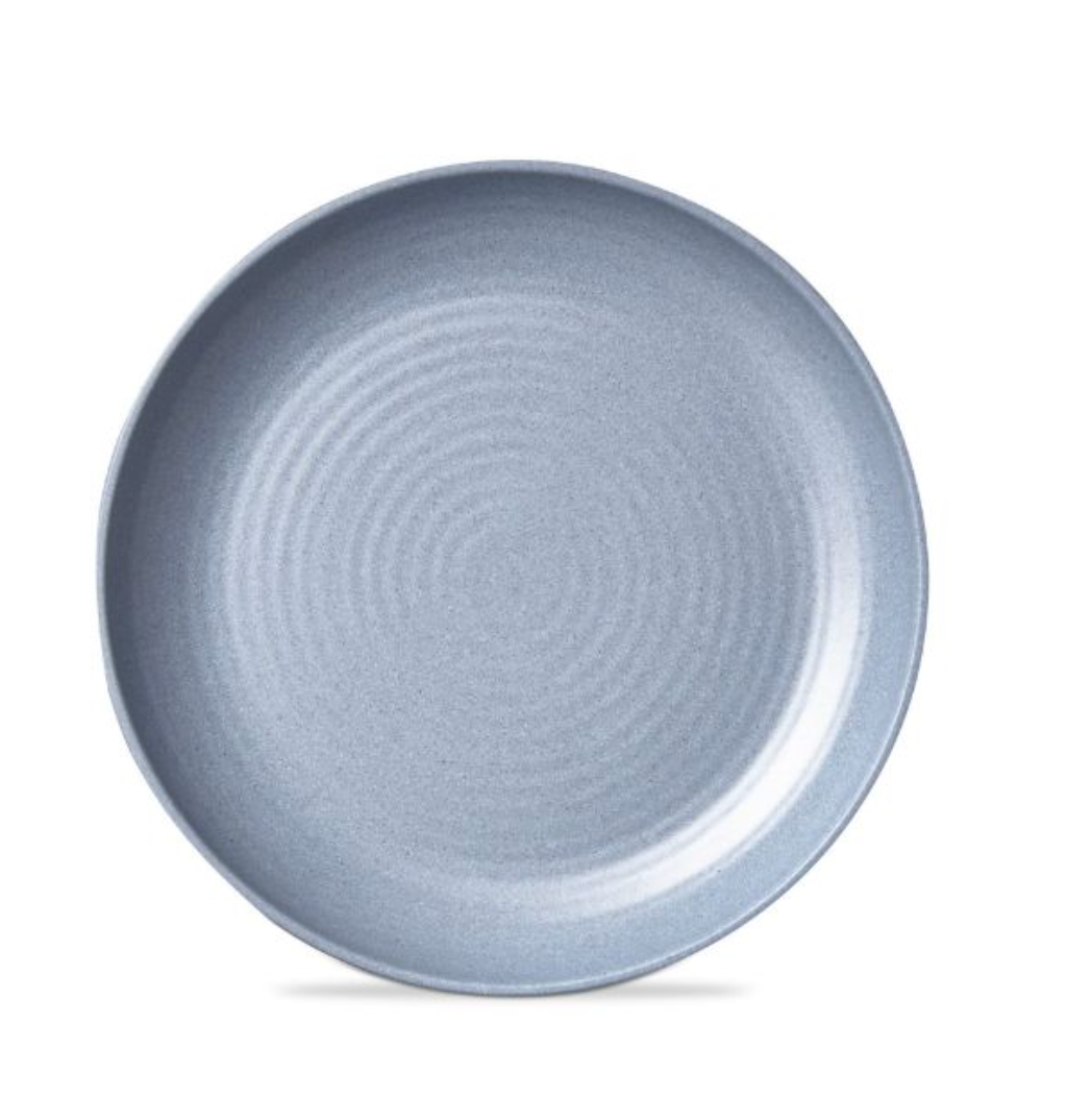 brooklyn melamine salad plate - light blue - A. Dodson's