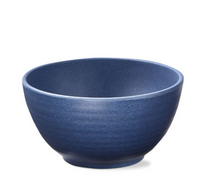 brooklyn melamine bowl - blue denim