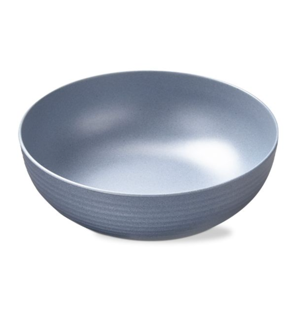 brooklyn melamine serving bowl - light blue - A. Dodson's