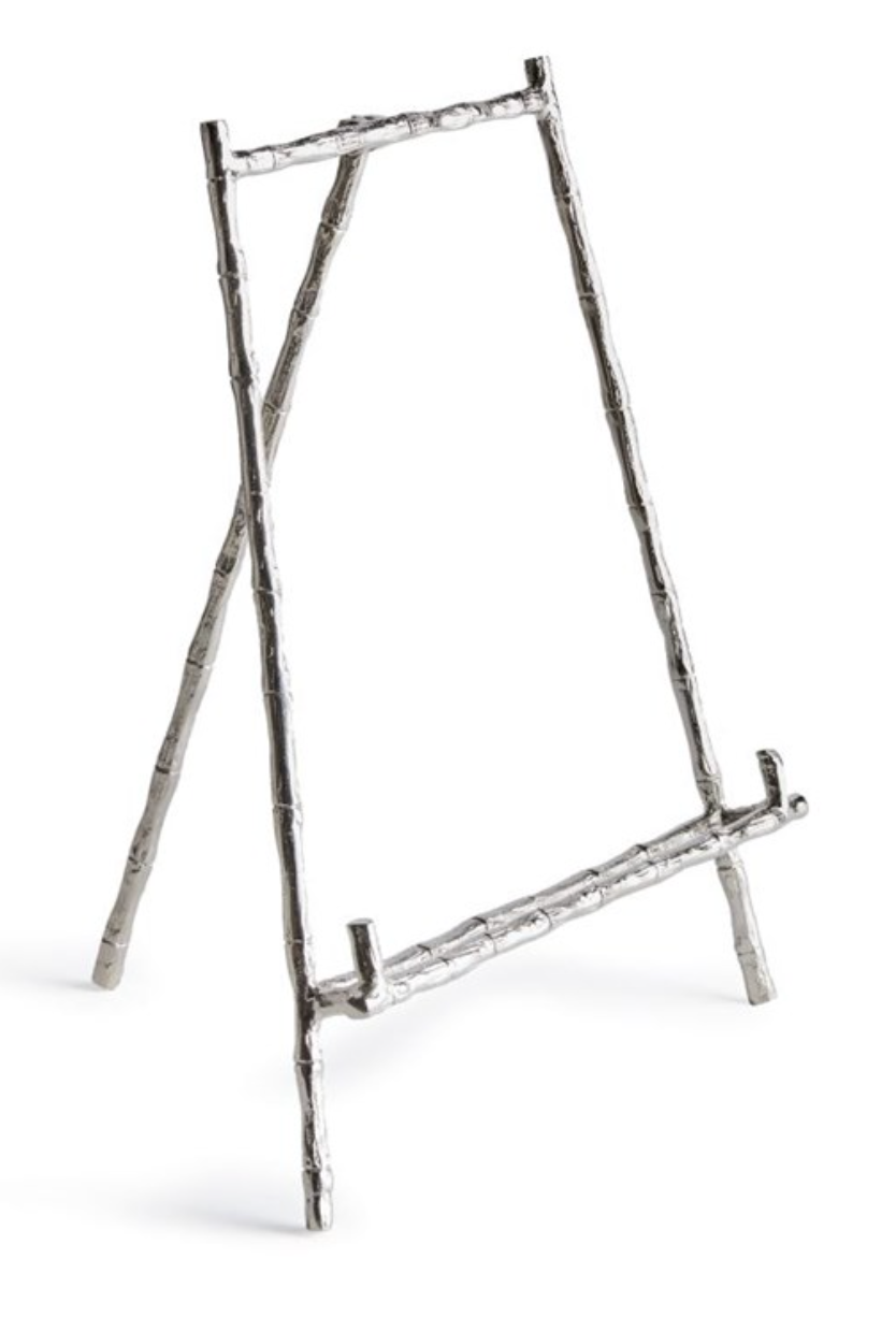 SILVER BALDWIN EASEL LARGE BY NAPA HOME & GARDEN - A. Dodson's