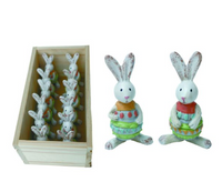 Mini Easter Bunny Figurines - 2 Styles