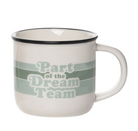 Part Of The Dream Team Ceramic Retro Mug