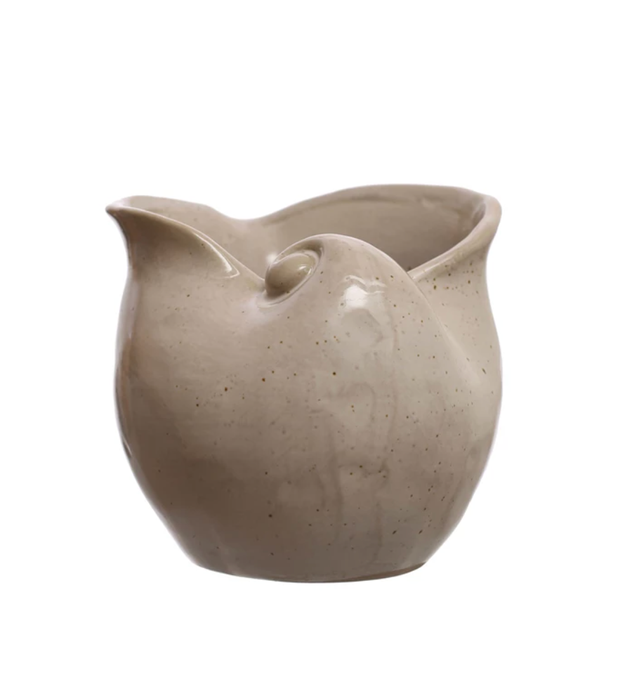 Stoneware Shell Planter/Container - A. Dodson's