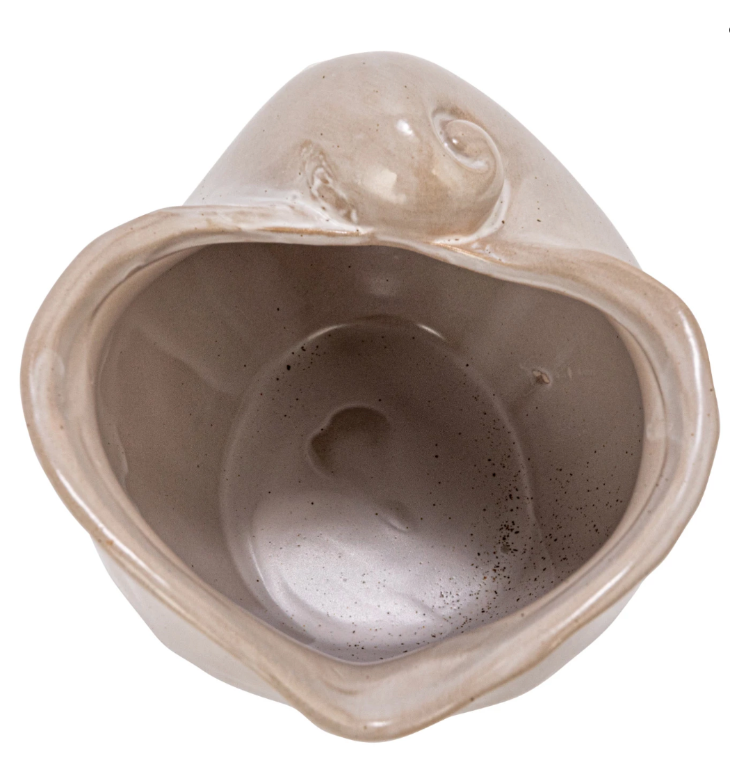 Stoneware Shell Planter/Container - A. Dodson's