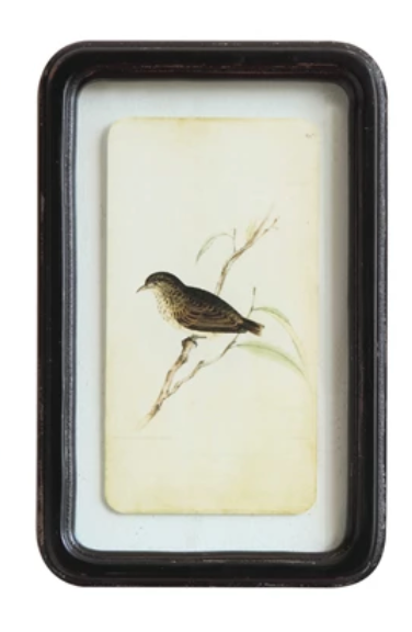 Distressed Wood Framed Wall Decor, 6 Styles - A. Dodson's