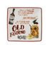Stoneware Plate w/ Cocktail Recipe & Art, 8 Styles - A. Dodson's
