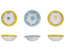 Vintage Reproduction Hotel Stoneware Bowl w/ Decal, 3 Styles - A. Dodson's