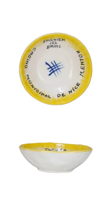 Vintage Reproduction Hotel Stoneware Bowl w/ Decal, 3 Styles - A. Dodson's
