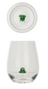 Stemless Wine Glass w/ Figure Inside, 10 Styles - A. Dodson's