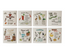 Reusable Cellulose Sponge Cloth w/ Cocktail Recipe & Art, 8 Styles - A. Dodson's