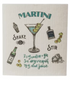 Reusable Cellulose Sponge Cloth w/ Cocktail Recipe & Art, 8 Styles - A. Dodson's