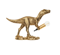 Resin Dinosaur Table Lamp w/ Inline Switch