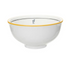 Vintage Reproduction Stoneware Café Bowl w/ Colored Rim, 8 Styles - A. Dodson's