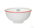 Vintage Reproduction Stoneware Café Bowl w/ Colored Rim, 8 Styles - A. Dodson's