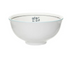 Vintage Reproduction Stoneware Café Bowl w/ Colored Rim, 8 Styles - A. Dodson's