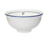 Vintage Reproduction Stoneware Café Bowl w/ Colored Rim, 8 Styles - A. Dodson's