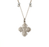 Higher Power 4-Way Small Cross Necklace - Silver by &Livy - A. Dodson's
