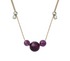 Hyevibe Multi Gemstone Slider Necklace - Silver - 8 Asst by &Livy - A. Dodson's