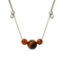 Hyevibe Multi Gemstone Slider Necklace - Silver - 8 Asst by &Livy - A. Dodson's