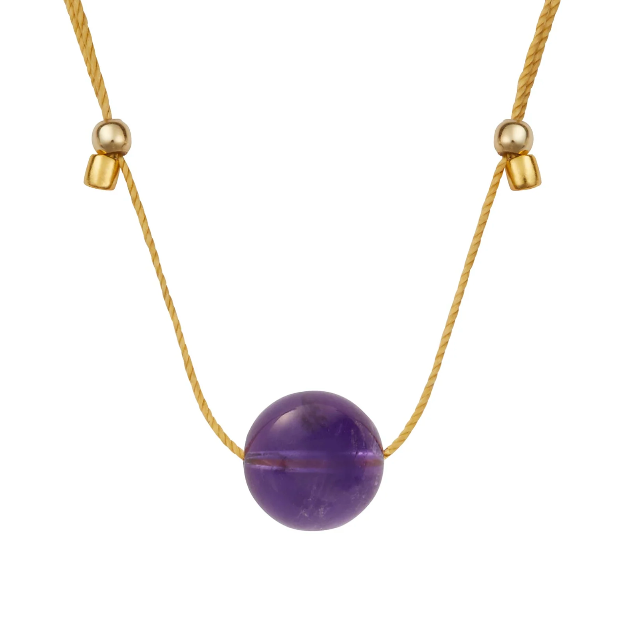 Hyevibe Gemstone Slider Necklace - Gold - 8 Styles by &Livy - A. Dodson's