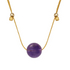 Hyevibe Gemstone Slider Necklace - Gold - 8 Styles by &Livy - A. Dodson's
