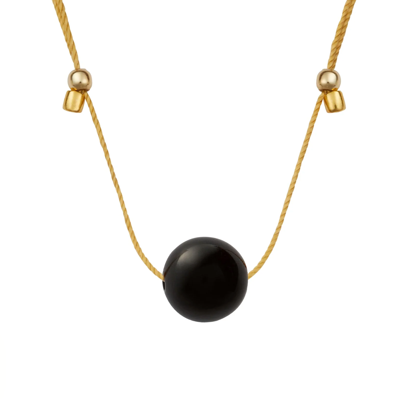 Hyevibe Gemstone Slider Necklace - Gold - 8 Styles by &Livy - A. Dodson's