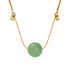 Hyevibe Gemstone Slider Necklace - Gold - 8 Styles by &Livy - A. Dodson's
