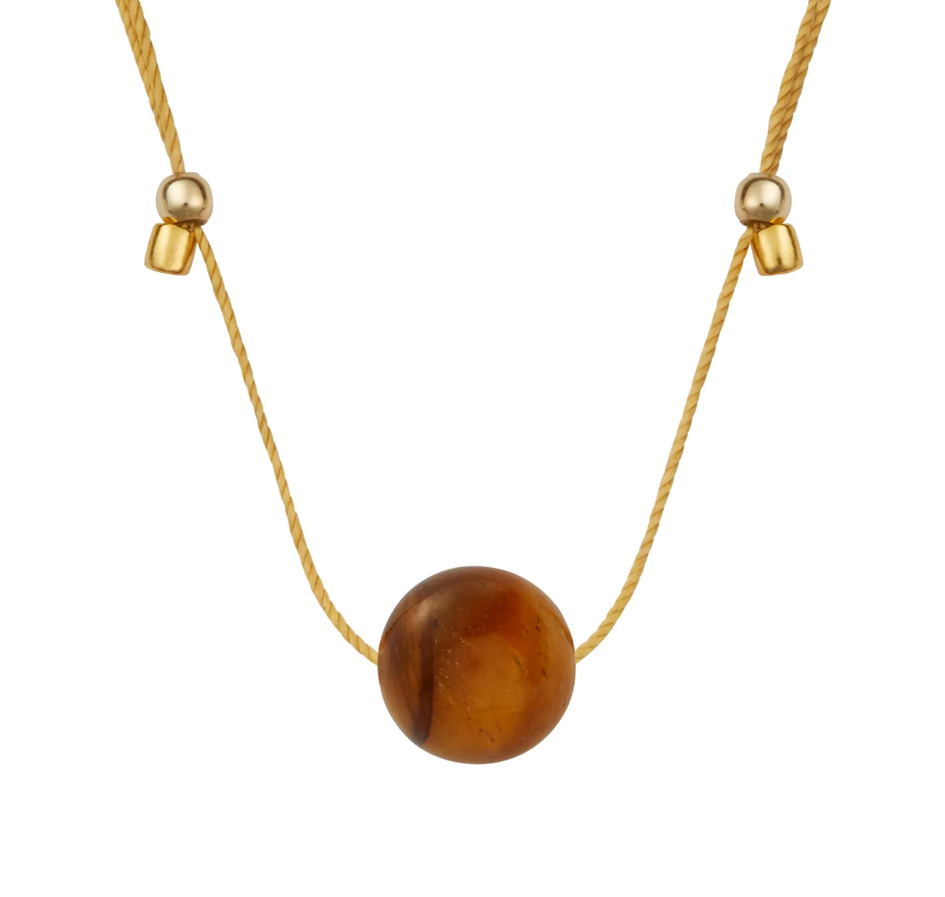 Hyevibe Gemstone Slider Necklace - Gold - 8 Styles by &Livy - A. Dodson's