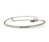 Posy - I Love You Mom Bangle - Antique Silver Finish by &Livy - A. Dodson's