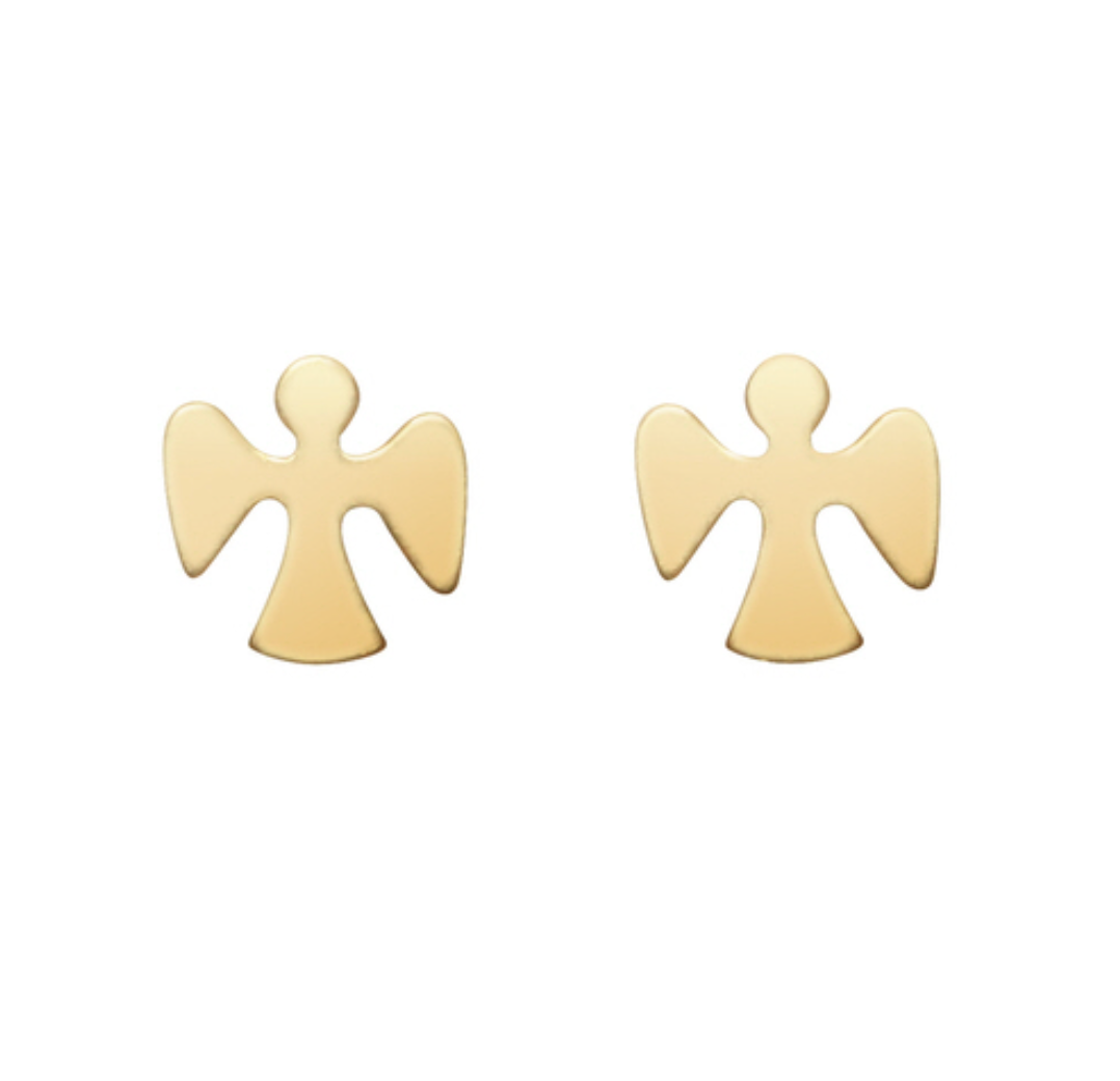 guardian angel studs - gold by enewton - A. Dodson's
