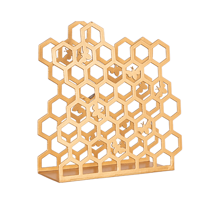 Metal Honeycomb Napkin Holder